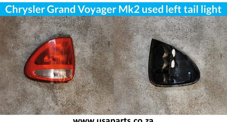 Chrysler Grand Voyager left & right used tail light