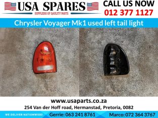 Chrysler Voyager left & right used tail light