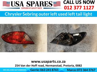 Chrysler Sebring outer left & right used tail light