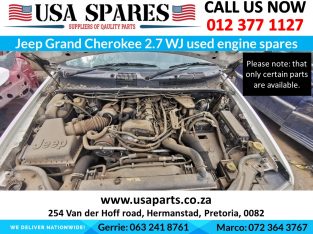 Jeep Grand Cherokee 2.7 WJ used engine spares