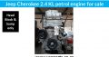 Jeep Cherokee 2.4 KL petrol engine for sale