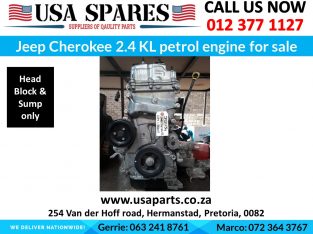 Jeep Cherokee 2.4 KL petrol engine for sale