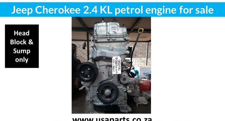 Jeep Cherokee 2.4 KL petrol engine for sale