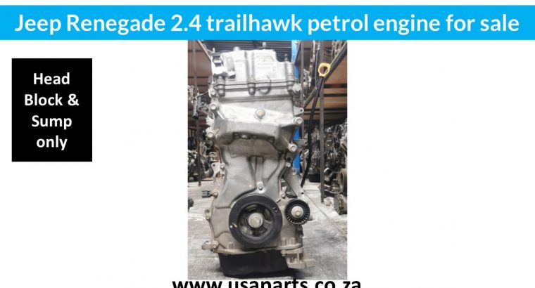 Jeep Renegade 2.4 petrol engine for sale