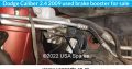 2009 Dodge Caliber used brake booster for sale