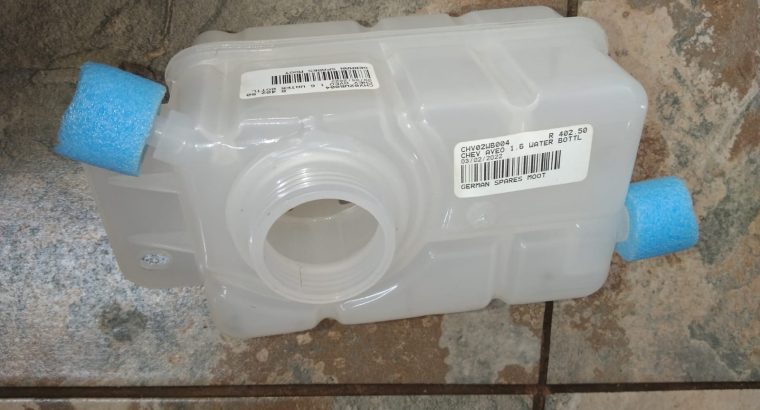 Chev Aveo new water bottle and spares for sale