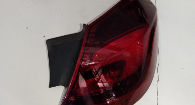 Opel Corsa E taillight and used spare parts for sale