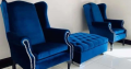 WINGBACK CHAIRS BUTTON DESIGN