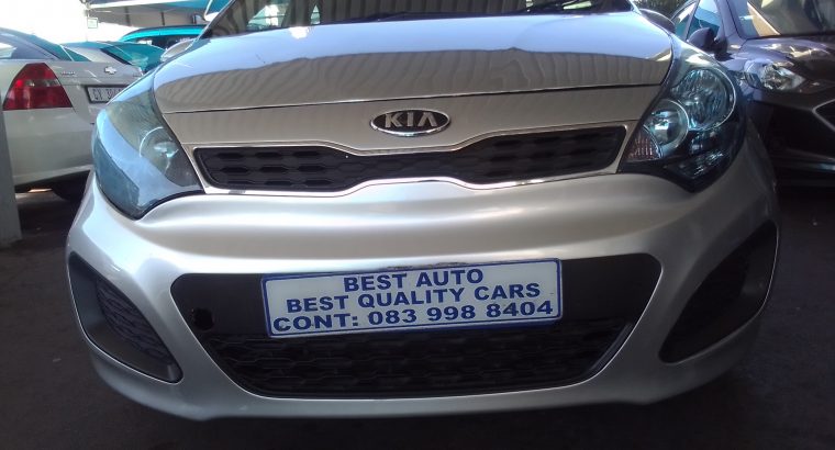 2011 Kia Rio 1.4 Engine Capacity with Manuel Transmission, Electr