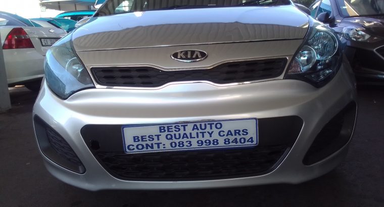 2011 Kia Rio 1.4 Engine Capacity with Manuel Transmission, Electr