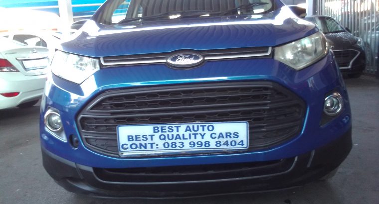 2014 Ford Eco-Sport 1.5 Engine Capacity with Manuel Transmission,