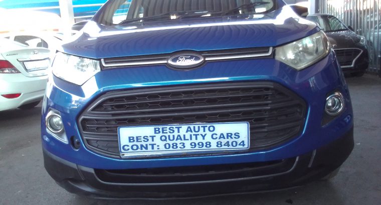 2014 Ford Eco-Sport 1.5 Engine Capacity with Manuel Transmission,