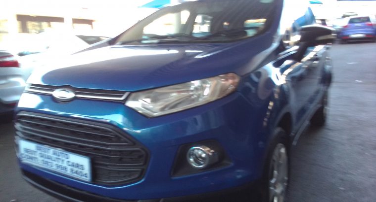 2014 Ford Eco-Sport 1.5 Engine Capacity with Manuel Transmission,