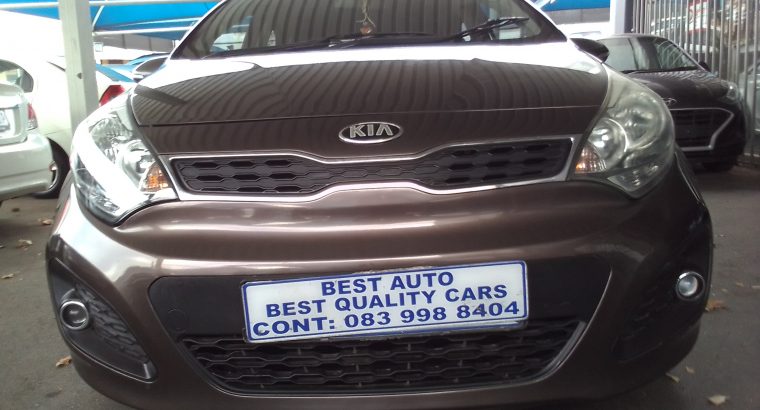 2013 Kia Rio 1.4 Engine Capacity with Manuel Transmission, Centra