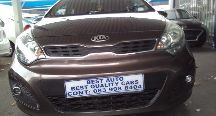 2013 Kia Rio 1.4 Engine Capacity with Manuel Transmission, Centra