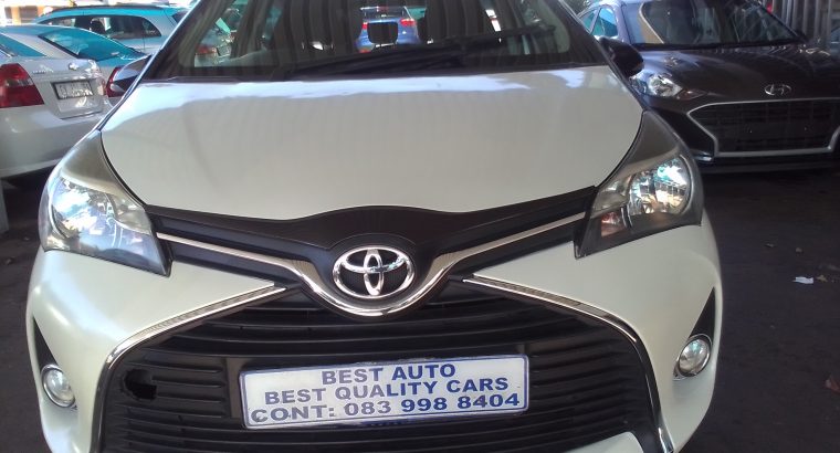 2016 Toyota Yaris 1.5 Engine Capacity with Manuel Transmission, E