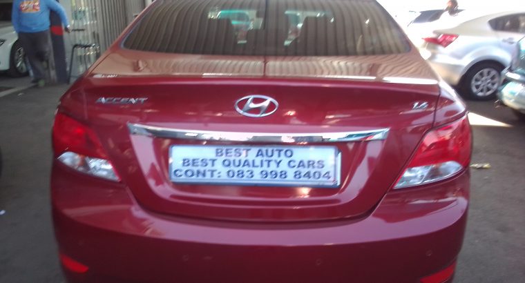 2018 Hyundai Accent 1.6 Engine Capacity Sedan with Manuel Transmi