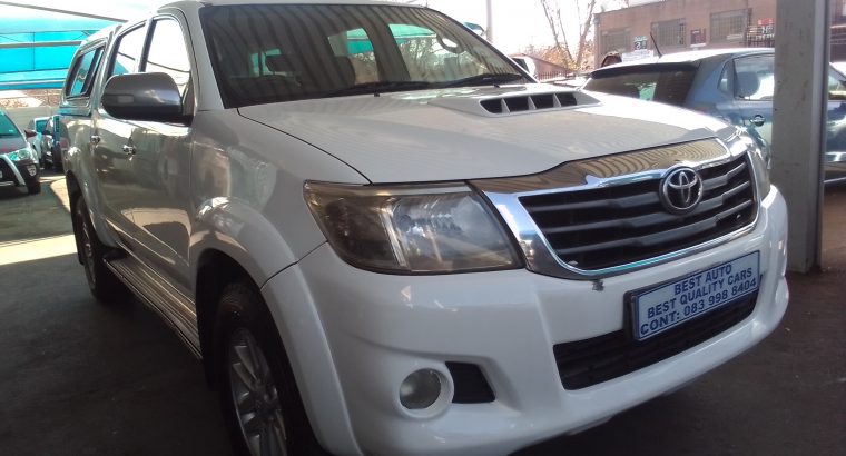 2013 Toyota Hilux 3.0 Engine Capacity Double Cab Canopy with Manu