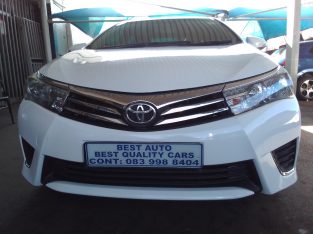 2016 Toyota Corolla 1.6 Engine Capacity with Automatic Transmissi