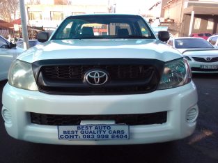 2010 Toyota Hilux 2.5 Engine Capacity Diesel Single Cab with Man