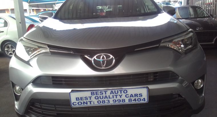 2017 Toyota Rav-4 2.0 Engine Capacity with Automatic Transmission