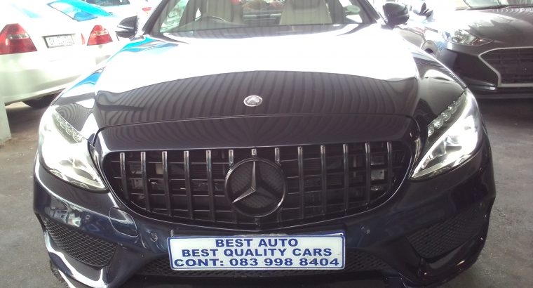 2016 Mercedes Benz C-200 AMG-Line Couple with Automatic Transmiss