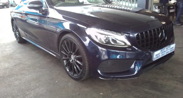 2016 Mercedes Benz C-200 AMG-Line Couple with Automatic Transmiss