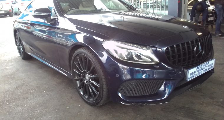 2016 Mercedes Benz C-200 AMG-Line Couple with Automatic Transmiss