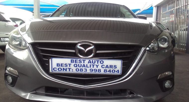 2016 Mazda 3 1.6 Engine Capacity Dynamic with Manuel Transmissio