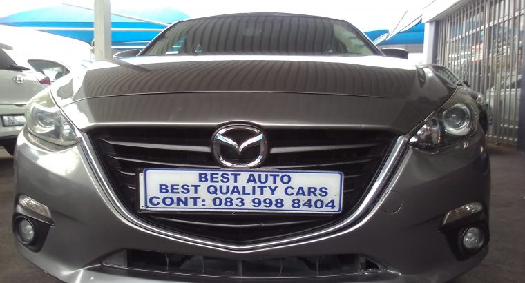 2016 Mazda 3 1.6 Engine Capacity Dynamic with Manuel Transmissio
