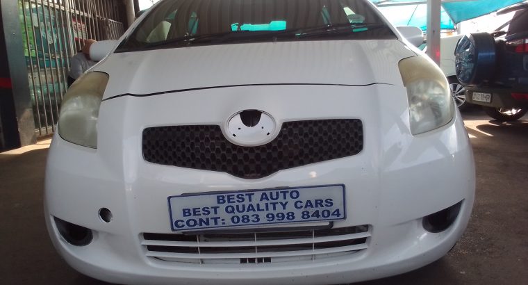 2009 Toyota Yaris 1.3 Sprite Engine Capacity with Manuel Transmi
