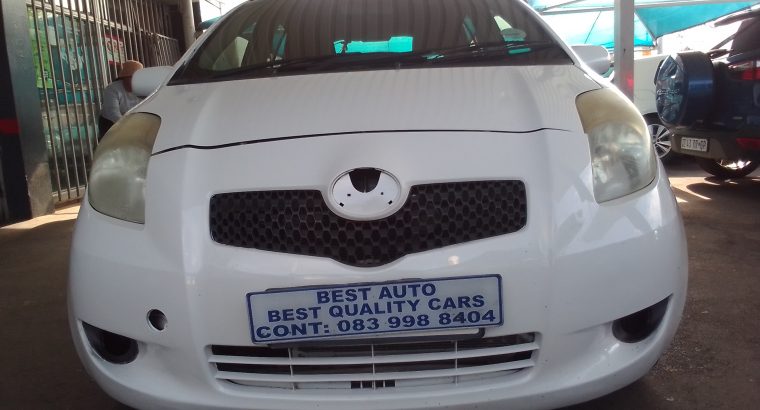 2009 Toyota Yaris 1.3 Sprite Engine Capacity with Manuel Transmi
