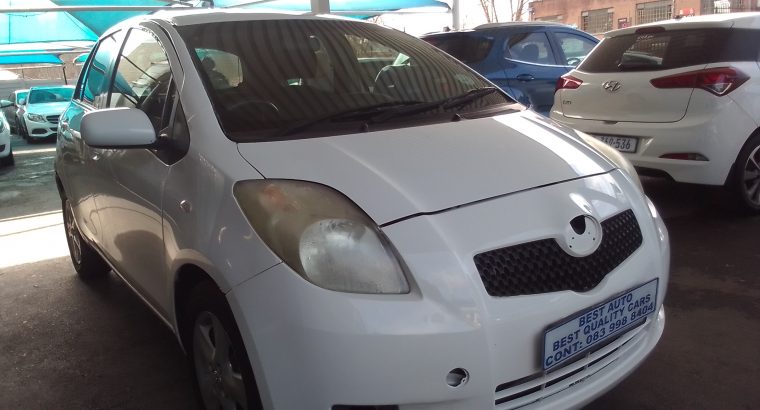 2009 Toyota Yaris 1.3 Sprite Engine Capacity with Manuel Transmi