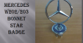 Mercedes W202/203 BONNET STAR BADGE for sale