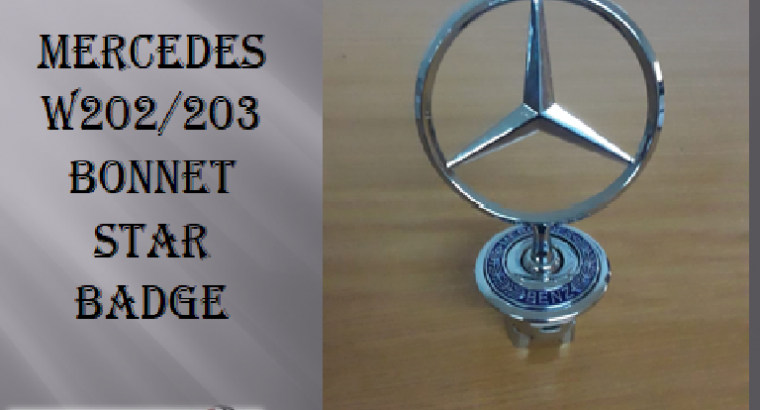Mercedes W202/203 BONNET STAR BADGE for sale