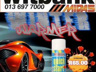 Spanjaard Quick Start ONLY R65.00 at Midas Witbank!