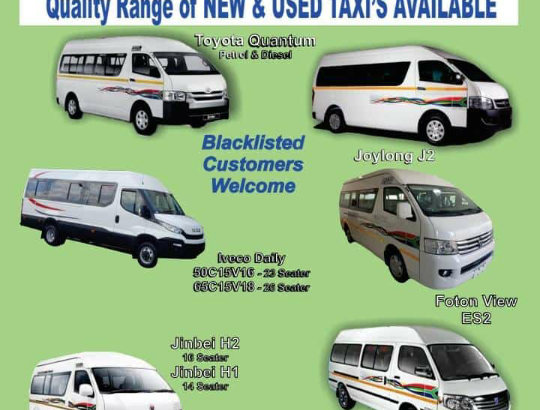 cars and bakkies