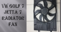 Vw Golf 7 Jetta 7 Radiator fan for sale