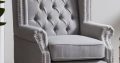 WINGBACK CHAIRS BUTTON DESIGN