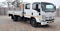 2021 Isuzu NPR 400 AMT Crew Cab Drop side Truck