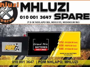 Save on Grand Prix batteries! Limited Time Offer!