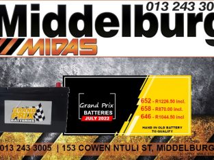 Save on Grand Prix batteries! Limited Time Offer!