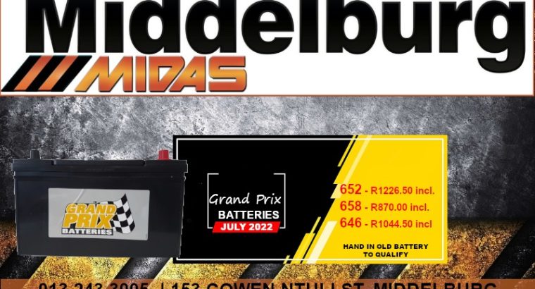 Save on Grand Prix batteries! Limited Time Offer!