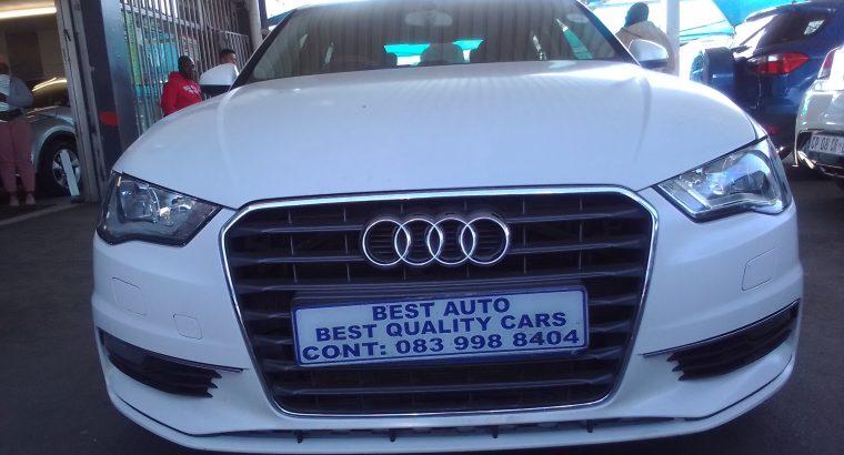 2014 Audi A3 1.4 Engine Capacity TFSI with Automatic Transmission