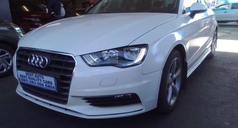 2014 Audi A3 1.4 Engine Capacity TFSI with Automatic Transmission