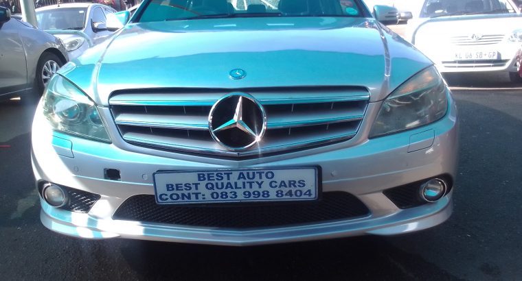 2010 Mercedes Benz C-180 Engine Capacity with Automatic Transmiss