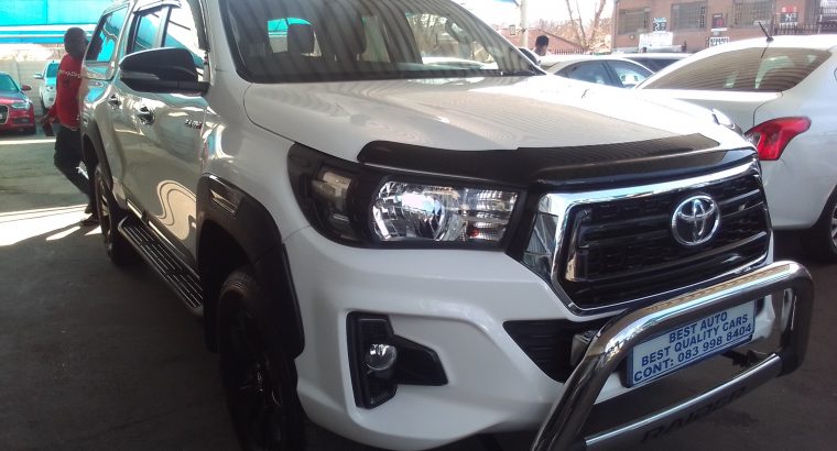 2017 Toyota Hilux 2,4 Engine Capacity GD6 Double Cab 4×4 Canopy w