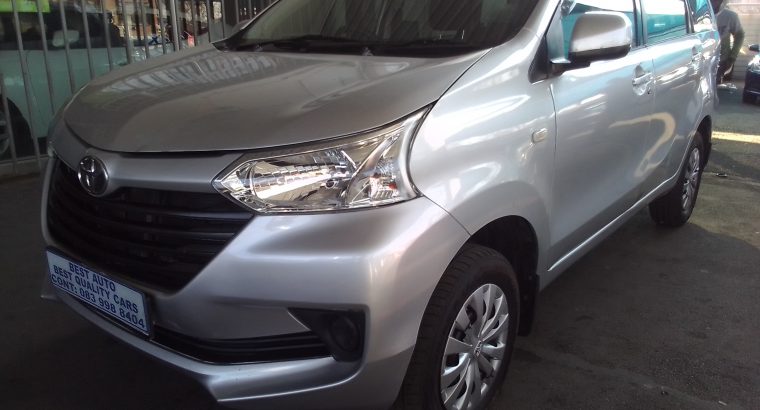 2017 Toyota Avanza 1.5 Engine Capacity with Automatic Transmissio