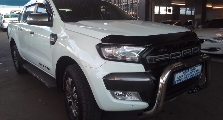 2016 Ford Ranger 3.2 Engine Capacity Wild-track Double cab with A