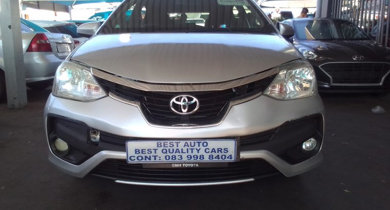 2020 Toyota Etios 1.5 Engine Capacity Sedan Sprint with Manuel T